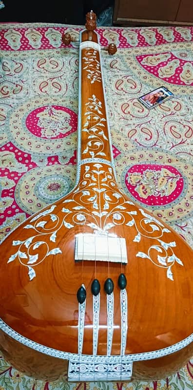 Male Tanpura Indian Wooden Tanpura 4 String Male Tanpura Musical Instruments Tuned Amazing Sound Gift For Professional Player and Beginners image 1
