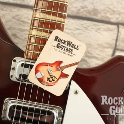 Rickenbacker  370  1969 - Burgundy image 21