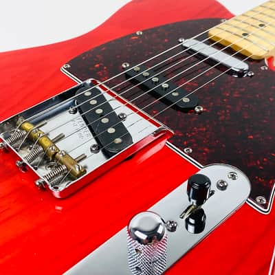 Fender RB classic Telecaster John Page era 1993 - ruby red image 4