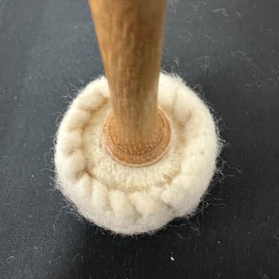 Vintage Ludwig 1960s No. 344 Double-Sided Marching Bass Drum Mallets-EXCELLENT image 15