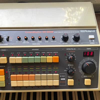 Roland CR-8000 CompuRhythm 1980s White