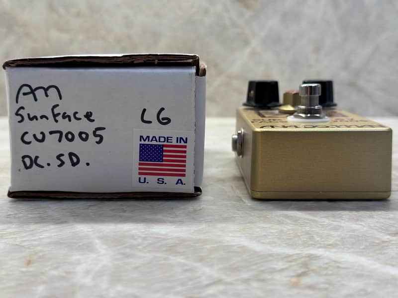 Analogman Sun Face Mullard CV7005 Germanium Fuzz with Sun Dial