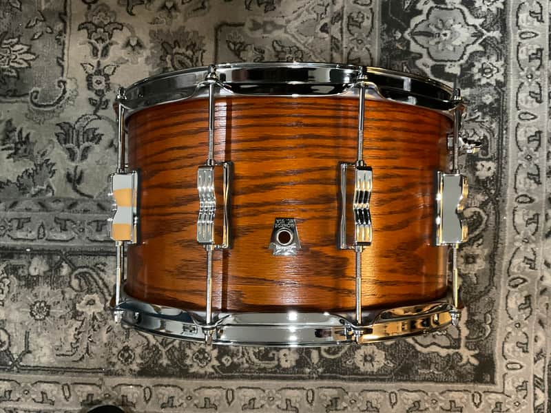 (MINT) Ludwig Classic oak 8x14 snare drum Tennessee Whiskey image 1