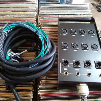 Ewi 8 Channel In 4 Return 25ft Snake / Stage Box image 1