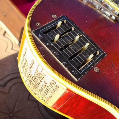 1965 Gibson Johnny Smith D - Guitorgan Guitar Synth Project Sunburst image 14