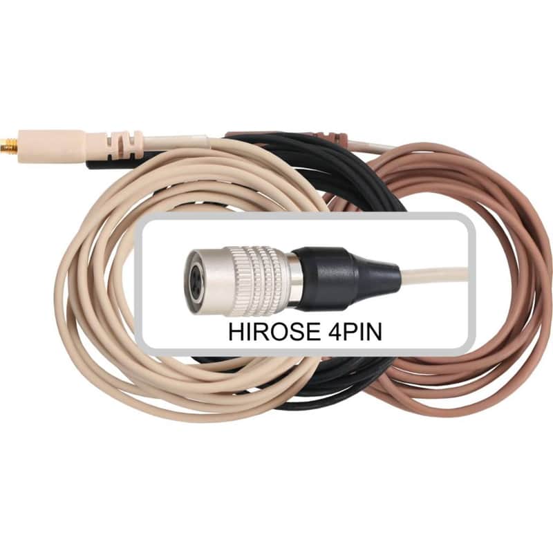 Galaxy Audio Audio-Technica Lavalier Cable - Cocoa image 1