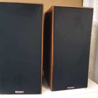 Paradigm 3se MkII Bookshelf Speakers 100W Brown Range 15-150W Made In Canada image 3
