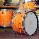 1960's Ludwig Super Classic in Mod Orange 14x22 16x16 9x13