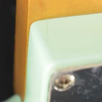Fender Noventa Stratocaster Surf Green Scratch & Dent image 10