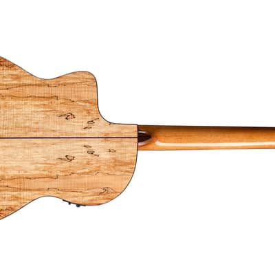 Cordoba C5-CET Limited - Spalted Maple Thin Body Nylon String Acoustic-Electric Classical Guitar image 5