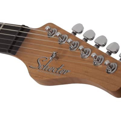Schecter Nick Johnston Traditional HSS Electric Guitar - Atomic Snow (1541) image 5