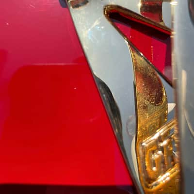 Gretsch G6131T-62 Vintage Select '62 Jet with Bigsby 2018 - Present - Vintage Firebird Red image 7