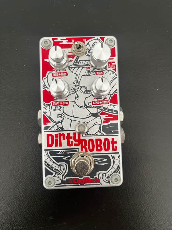 DigiTech Dirty Robot Synth Pedal 2010s - Graphic image 1