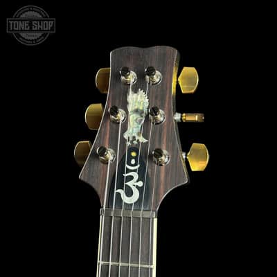 PRS Santana Retro 10 Top Sprayer's Choice Santana Yellow Gold Holoflake Back w/case 0415510 image 5