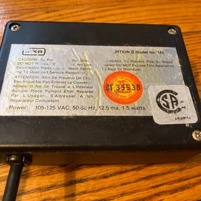 MXR Distortion II Vintage 1983 Black Box Anniversary RARE CLEAN 1983 - Black image 4