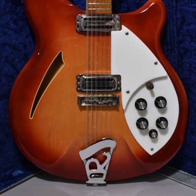 1966 Rickenbacker 360/12 12-String Electric Guitar Fireglo w/OHSC image 2