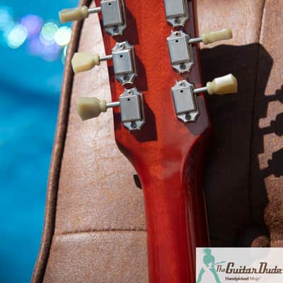1990's Edwards (by Navigator) Limited Model '59 Les Paul Style - Single Cut with Rare Open Book  Headstock w USA Seymour Duncan Pickups - Made in Japan - Pro Set Up w Perfect Frets/Action/Intonation image 15