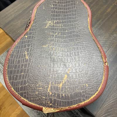 Vintage 1956 Gibson Les Paul Junior Sunburst w/Original Alligator Case All Original Bild 9