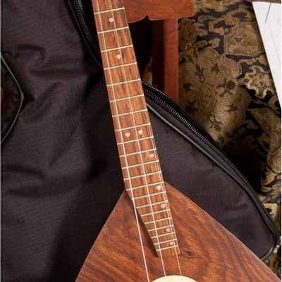 Roosebeck Balalaika Package Includes: Prima Balalaika Solid Sheesham Russian Guitar High Quality New image 5