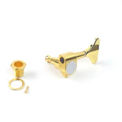1x Electric Bass Guitar Tuning Machine key Head Peg ,Left Side /Gold Plated image 4