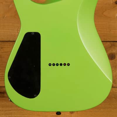 Jackson Pro Plus Series Soloist SLA2 HT - Ebony - Toxic Apple image 4
