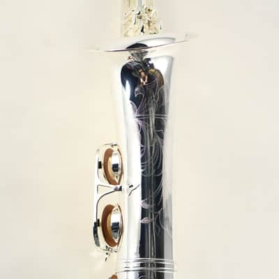 Selmer Model STS711S Professional Tenor Saxophone in Silver Plate MINT CONDITION image 4