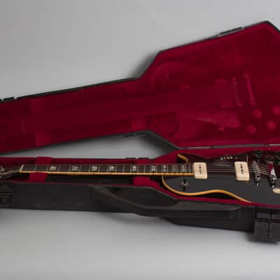 Gibson  Les Paul Pro Deluxe Solid Body Electric Guitar (1977), ser. #06113357, original molded black plastic hard shell case. image 10