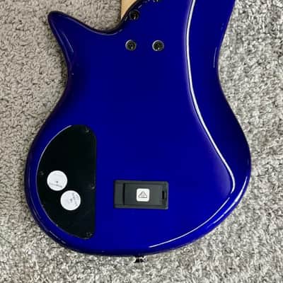 Jackson JS Series Spectra Bass Guitar JS3V, Laurel Fingerboard, Indigo Blue image 5