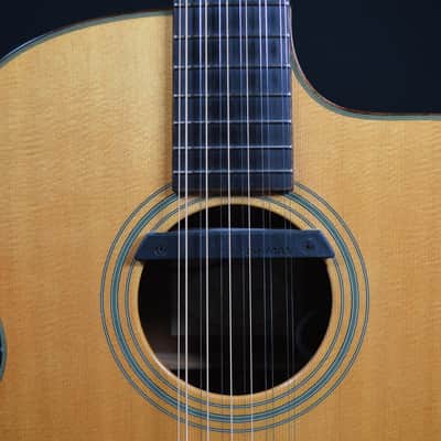 Pre-Owned 2000 Taylor LKSM-12 Leo Kottke Signature 12-String Model w. Hard Case and Fishman Pickup image 7
