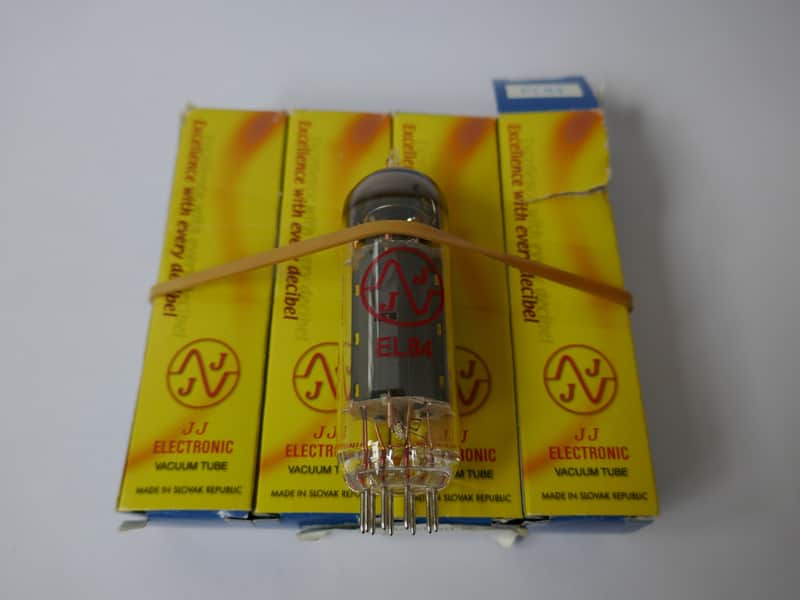 JJ Electronic EL84 Matched Quad Power Tubes image 1