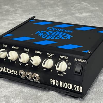 Quilter Pro Block 200 200W Guitar Head - built in limiter image 3