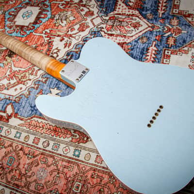 FENDER USA Custom Shop 60's Flamethrower Telecaster Custom Jrny Relic "Sonic Blue" (2025) image 17