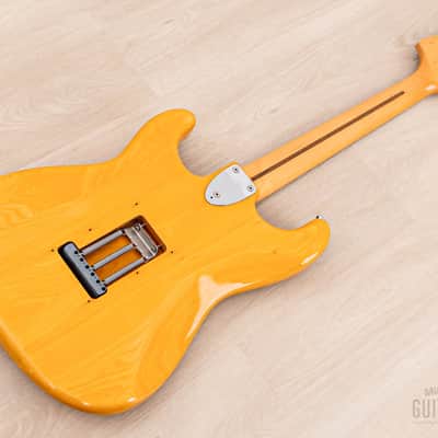 1988 Fender Stratocaster ST72-95DM Yngwie Malmsteen-Spec Natural Ash w/ Scalloped Board & DiMarzio, Japan MIJ Fujigen image 14