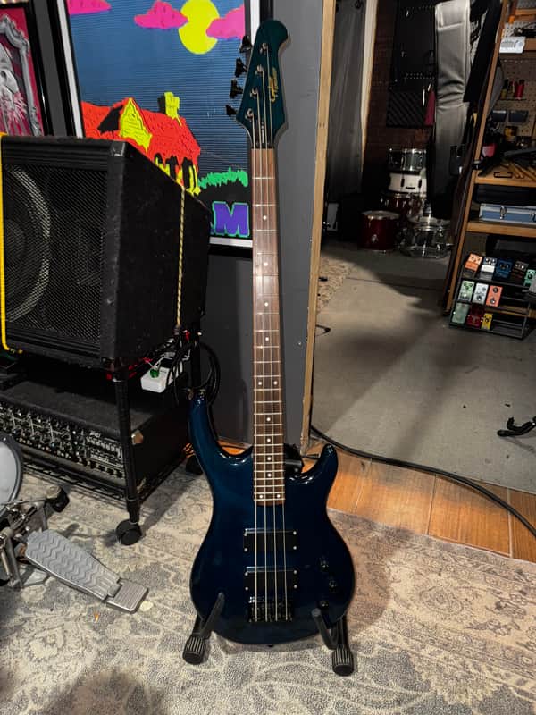 Epiphone Embassy Standard IV 2004 - 2009 - Trans blue image 1