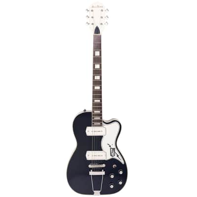 Airline Guitars Tuxedo Baritone Black image 2