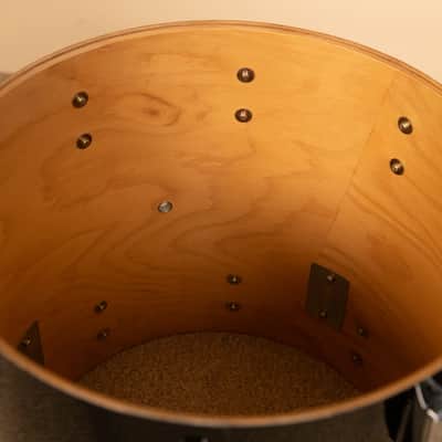 Vintage Yamaha 5000 Jet Black Drum Set 16x24 10x12 and 16x16 image 25