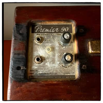 Multivox Premiere 90 Tube Spring Reverb 1950-1970? image 9