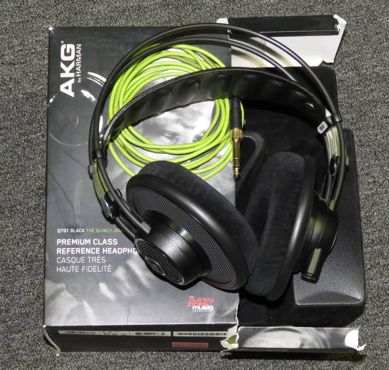 AKG Q 701 Q701 Quincy Jones Signature Pro Reference Headphones image 1