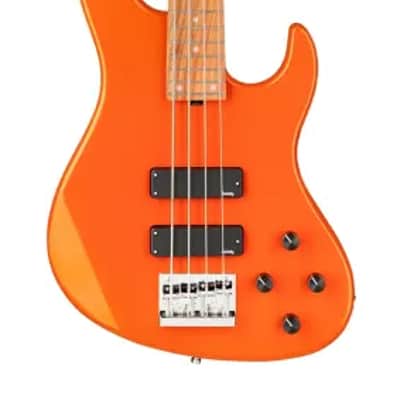 Sadowsky MetroExpress 24-Fret Modern Bass, Morado Fingerboard, 4-String - Solid Candy Apple Orange Metallic High Polish image 2