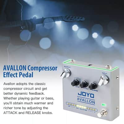 JOYO Compressor Guitar Pedal Dynamic Feedback Warm Tone For Electric Guitar Bass image 3