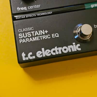 TC Electronic Classic Sustain + Parametric EQ 2000s - Black image 6