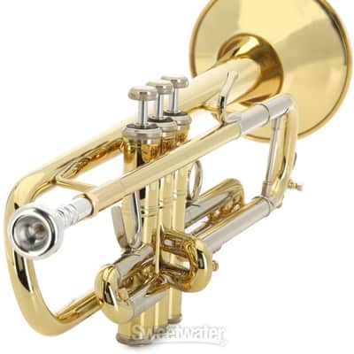 Bach 18043R Professional Stradivarius Bb Trumpet - Reverse Leadpipe - 43 Bell - Clear Lacquer (BA18043Rd1) image 3