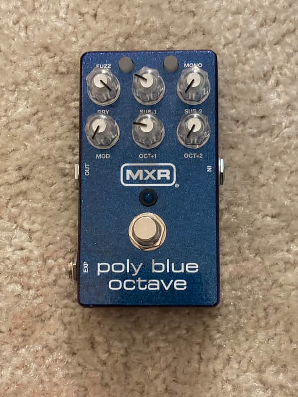MXR M306 Poly Blue Octave 2022 - Present - Blue image 1