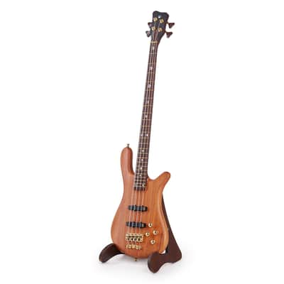 RockStand Wood A-Frame Stand - for Electric Guitar & Bass - Brown Oak image 4