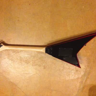 Jackson Randy Rhoads Flying V Electric Guitar 24 Shark Floyd Rose Bevel Tremolo image 7