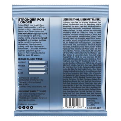 Ernie Ball EB2018 09,5-44 Paradigm - Electric Guitar Strings image 2