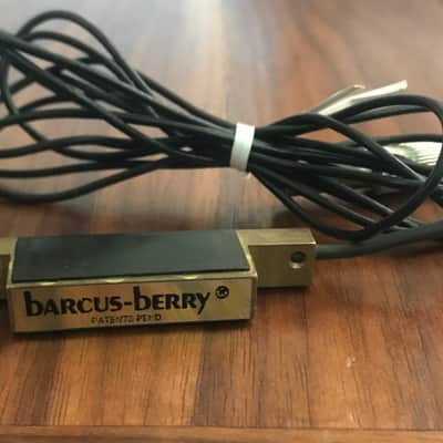 Barcus Berry 4000xl contact mic and preamp image 3
