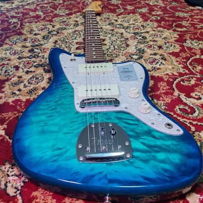2024 Fender Japan Hybrid II Jazzmaster QMT Collection 2024 - Quilt Aquamarine, Limited Edition, Full Set, MIJ JD24 image 17