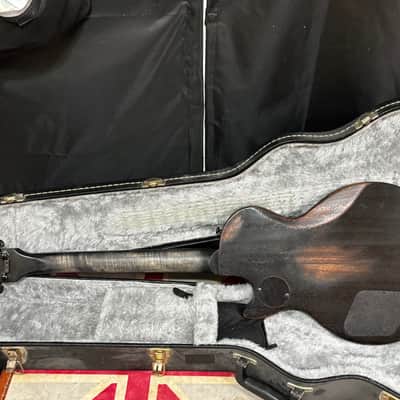 Gibson Les Paul CM Black Satin Ebony Electric Guitar UPGRADED w Case image 9