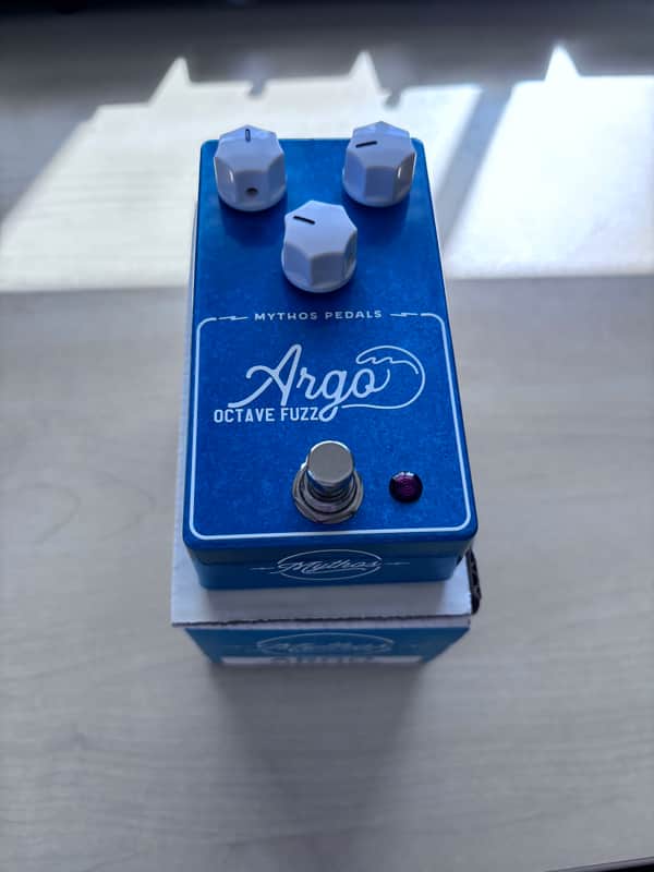 Mythos Pedals Argo Octave Fuzz 2019 - Teal image 1